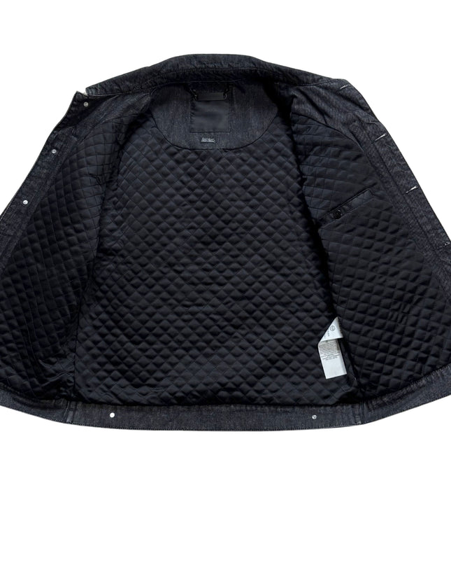 PHILIPP PLEIN DENIM LEATHER SKULL
