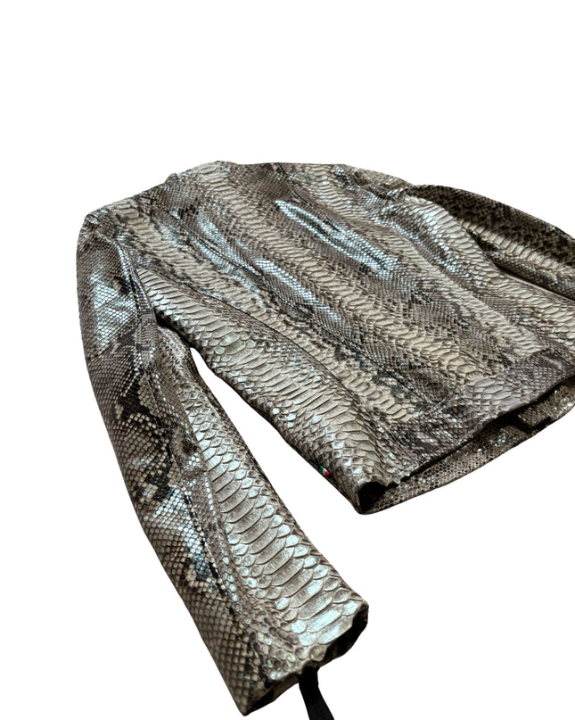 PHILIPP PLEIN PYTHON MOTO JACKET