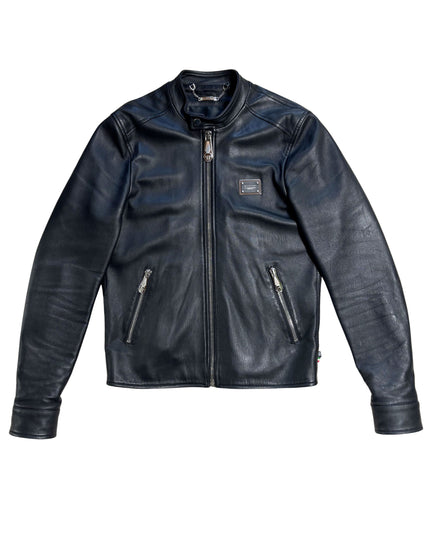 PHILIPP PLEIN LAMB LEATHER