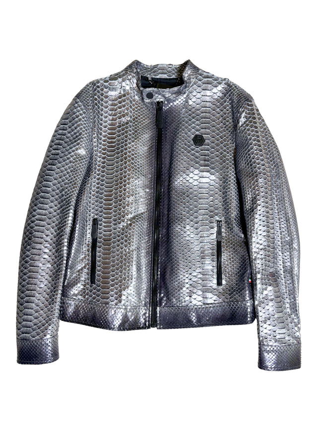 PHILIPP PLEIN PYTHON SILVER