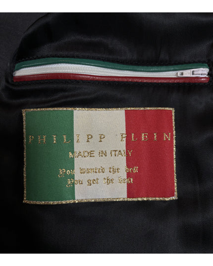 PHILIPP PLEIN RED PYTHON STRIPES