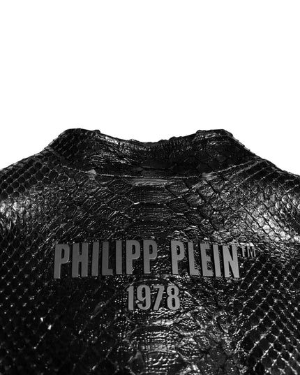 PHILIPP PLEIN PYTHON BLACK