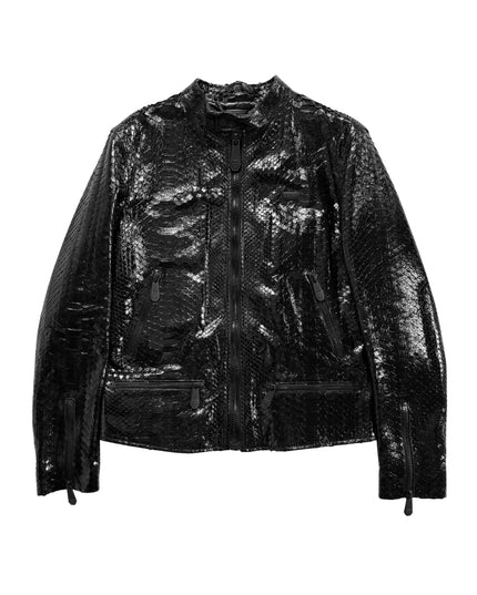 PHILIPP PLEIN PYTHON BLACK