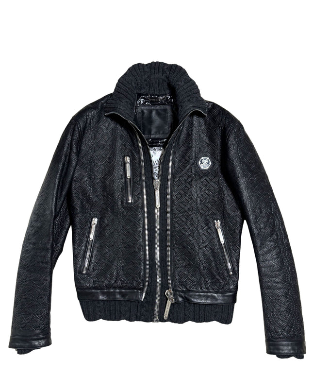 PHILIPP PLEIN KNIGHT LEATHER