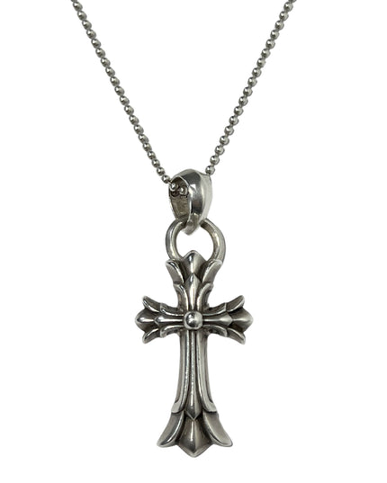 CHROME HEARTS DOUBLE CROSS PENDANT CHAIN