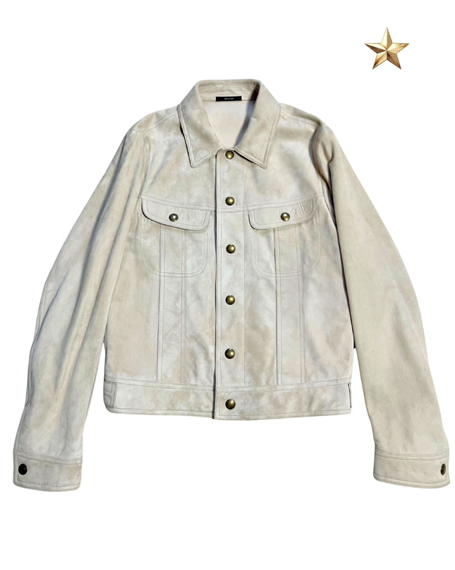 TOM FORD SUEDE JACKET CRÈME