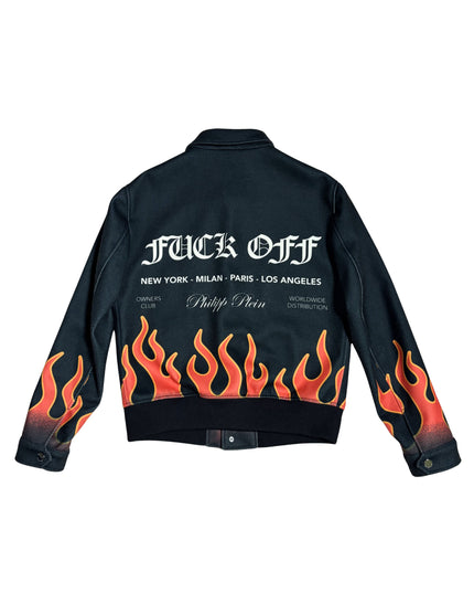 PHILIPP PLEIN BOMBER FLAME