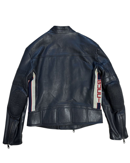 GUCCI LEATHER BIKER