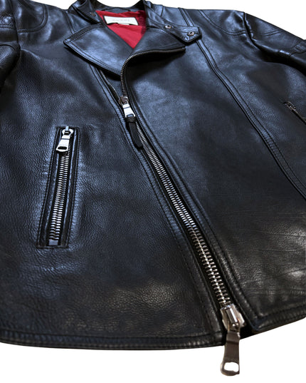 GUCCI LEATHER BIKER