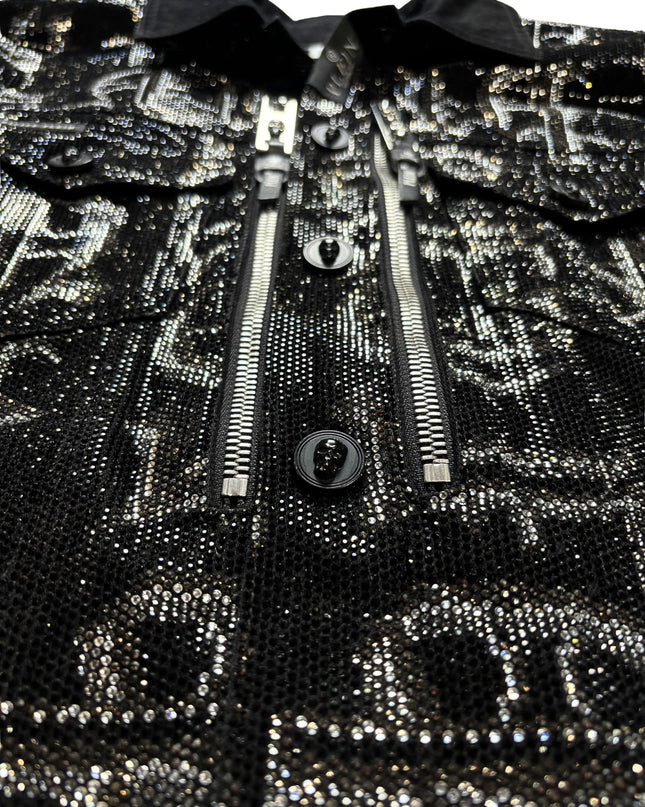 PHILIPP PLEIN DENIM FULL KRISTALL