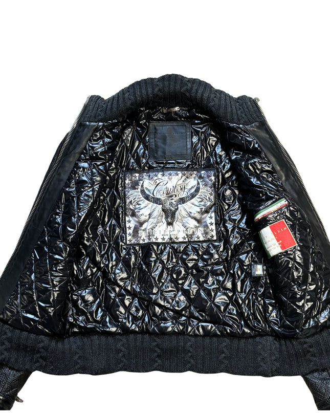 PHILIPP PLEIN KNIGHT LEATHER