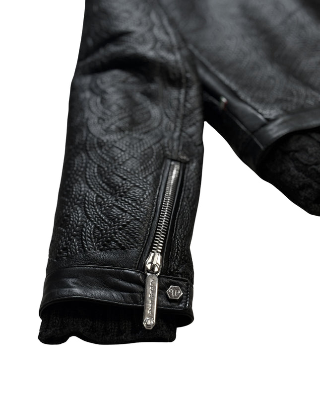 PHILIPP PLEIN KNIGHT LEATHER