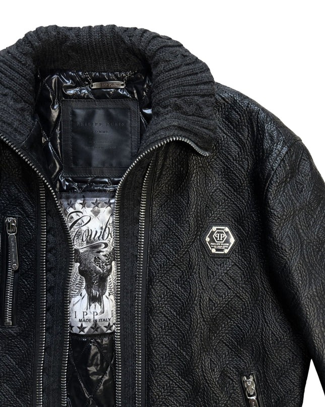 PHILIPP PLEIN KNIGHT LEATHER