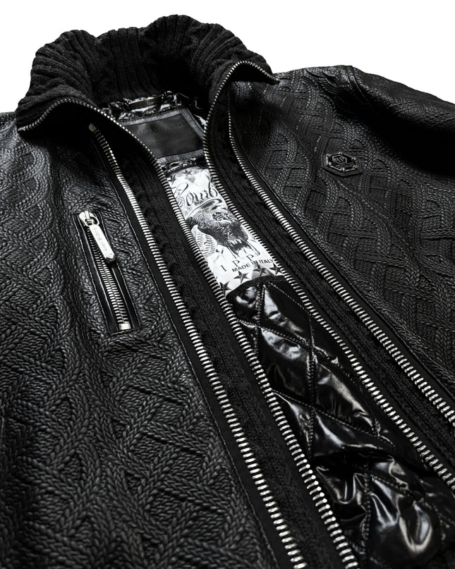 PHILIPP PLEIN KNIGHT LEATHER