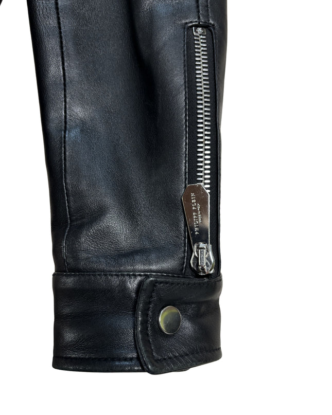 PHILIPP PLEIN LAMB LEATHER