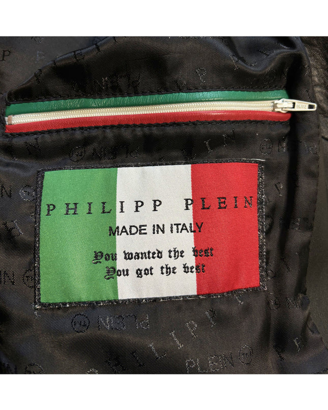 PHILIPP PLEIN LAMB LEATHER