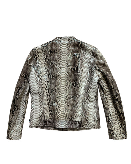 PHILIPP PLEIN PYTHON MOTO JACKET