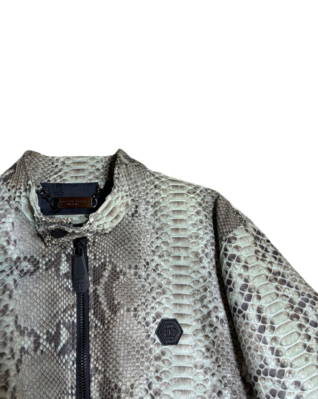 PHILIPP PLEIN PYTHON SOFT GREEN