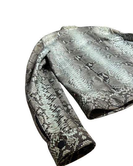 PHILIPP PLEIN PYTHON SOFT GREEN