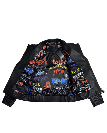 PHILIPP PLEIN ZIPPED BIKER