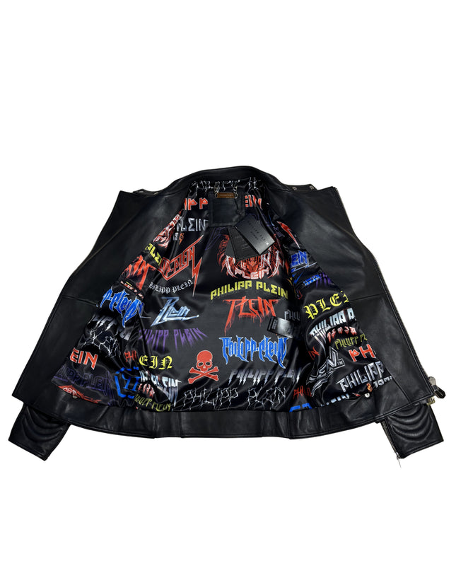 PHILIPP PLEIN ZIPPED BIKER