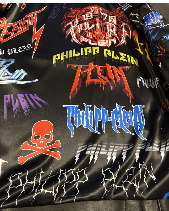 PHILIPP PLEIN ZIPPED BIKER