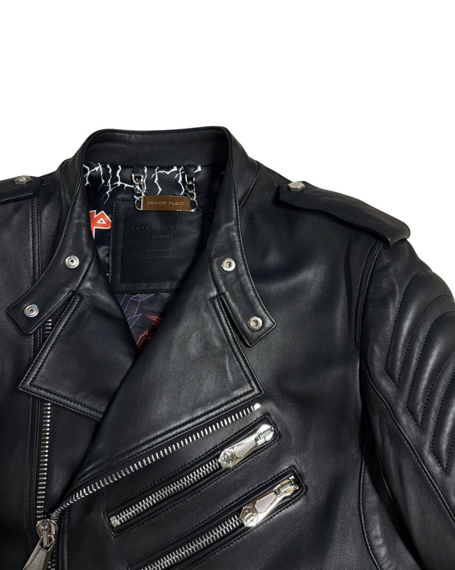 PHILIPP PLEIN ZIPPED BIKER