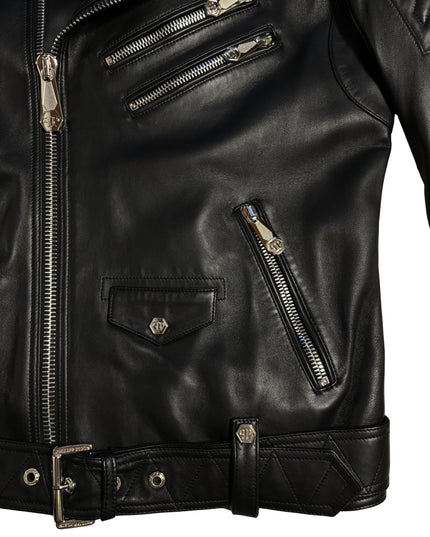 PHILIPP PLEIN ZIPPED BIKER