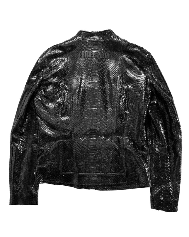 PHILIPP PLEIN PYTHON BLACK