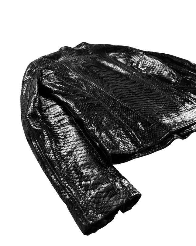PHILIPP PLEIN PYTHON BLACK