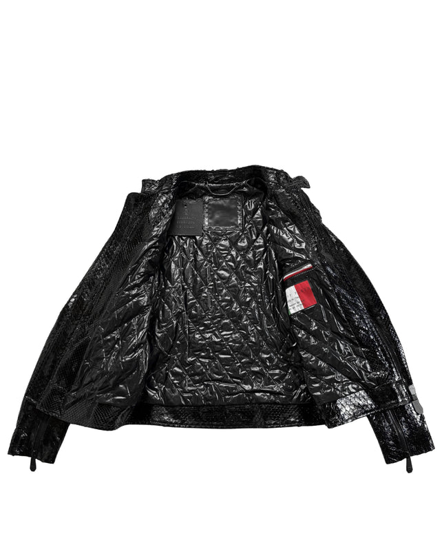 PHILIPP PLEIN PYTHON BLACK