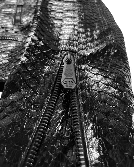 PHILIPP PLEIN PYTHON BLACK