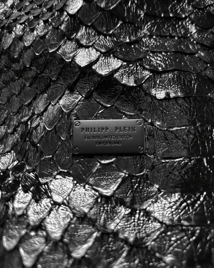 PHILIPP PLEIN PYTHON BLACK