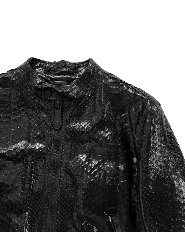 PHILIPP PLEIN PYTHON BLACK