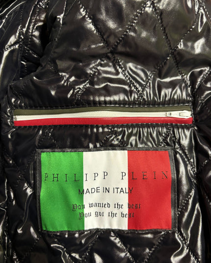 PHILIPP PLEIN PYTHON BLACK