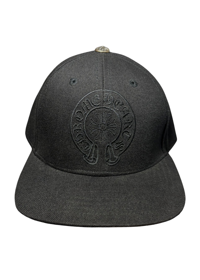 CHROME HEARTS CAP BLACK