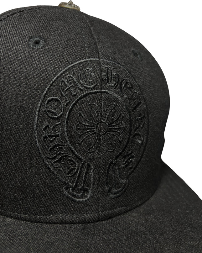 CHROME HEARTS CAP BLACK
