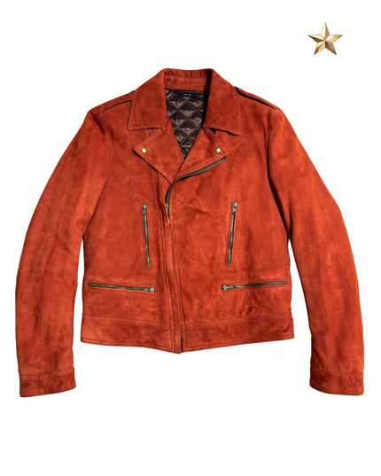 TOM FORD SUEDE ORANGE BIKER