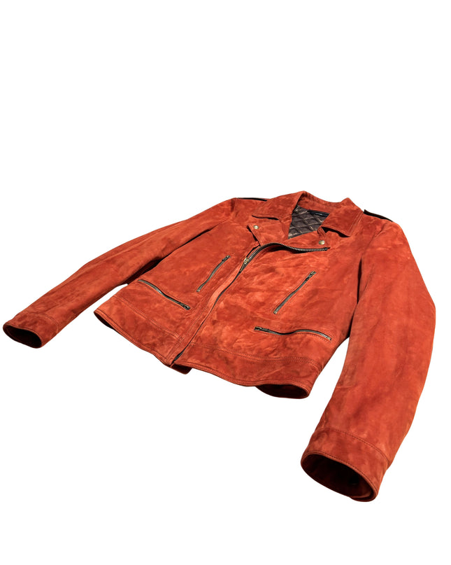 TOM FORD SUEDE ORANGE BIKER