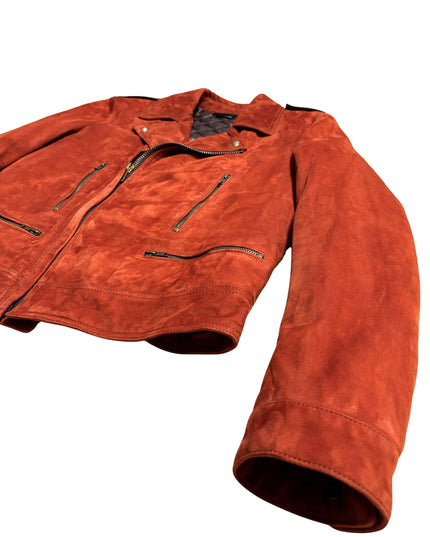 TOM FORD SUEDE ORANGE BIKER