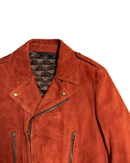 TOM FORD SUEDE ORANGE BIKER