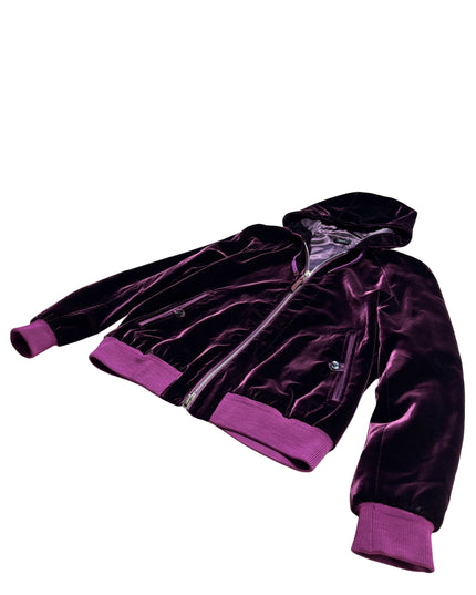 TOM FORD VELVET ZIP-UP HOODIE