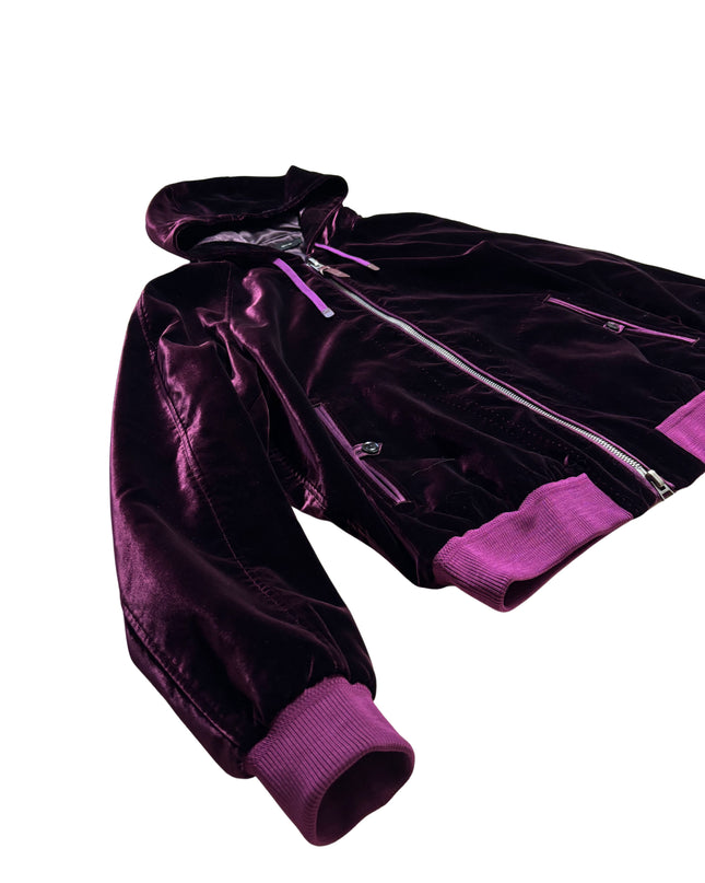 TOM FORD VELVET ZIP-UP HOODIE
