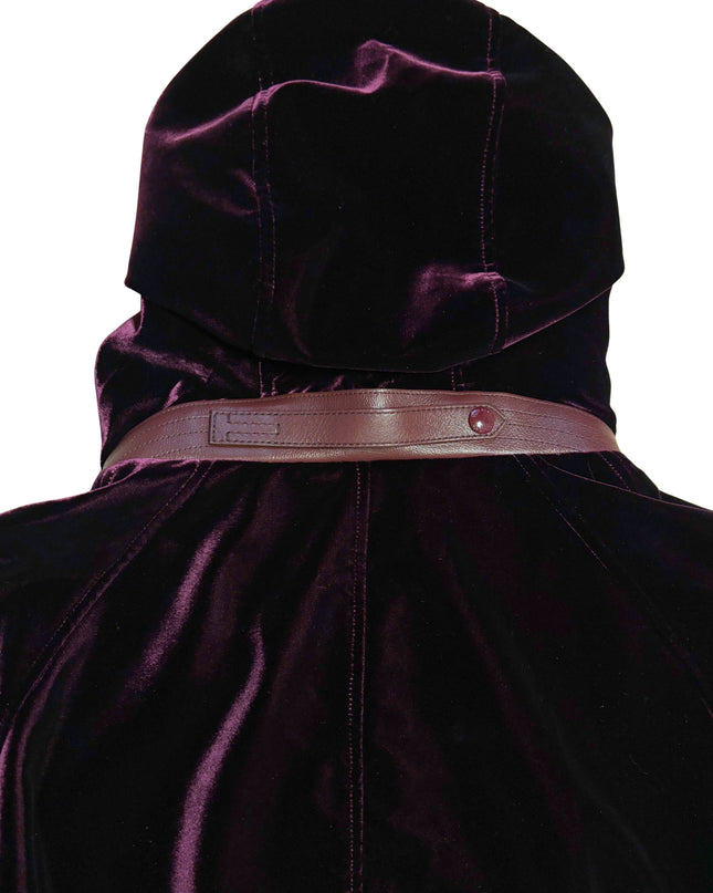 TOM FORD VELVET ZIP-UP HOODIE