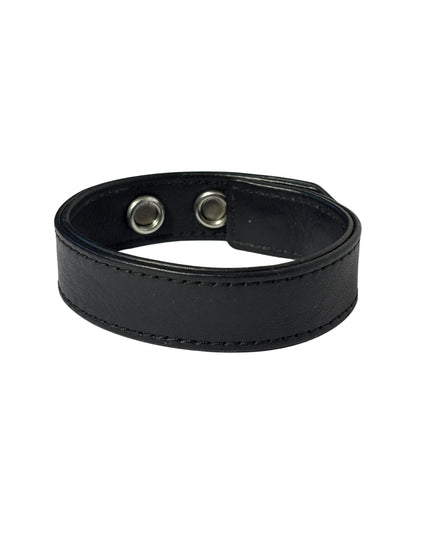 CHROME HEARTS LEDERARMBAND CROSS BUTTONS