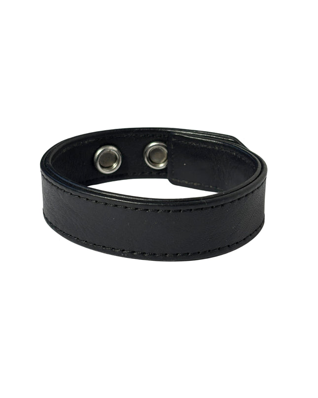 CHROME HEARTS LEDERARMBAND CROSS BUTTONS