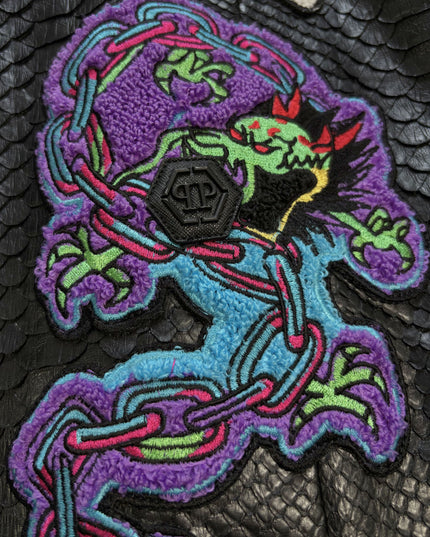 PHILIPP PLEIN BOMBER TATTOO PATCHES