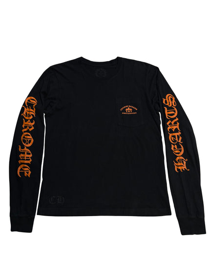 CHROME HEARTS LONG SLEEVE HOLLYWOOD TRIPLE CROSS