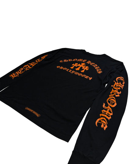 CHROME HEARTS LONG SLEEVE HOLLYWOOD TRIPLE CROSS