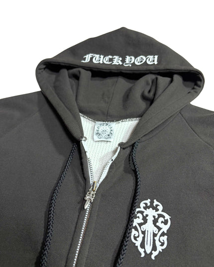 CHROME HEARTS THERMAL ZIP-UP